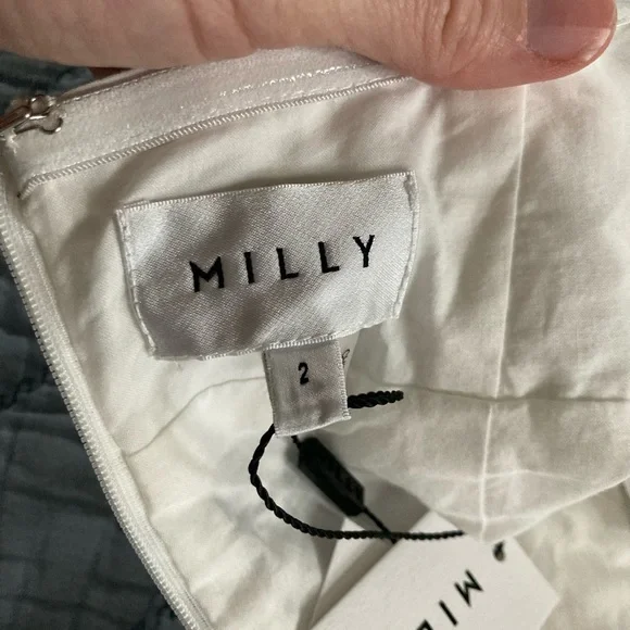 NWT Milly Hayden Floralis Tiered Lace Halter Maxi Dress Size 2 - Picture 5 of 15